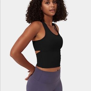 HALARA In My Feels padded u-neck racer back tank